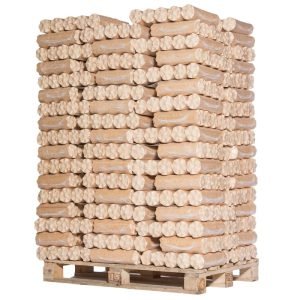 Madera densificada y resinosa Palet 960 kg