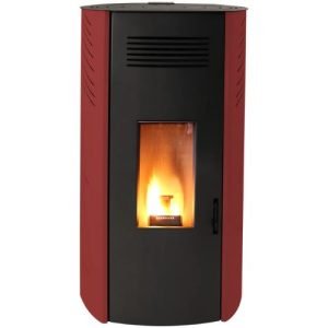Estufa de pellets CTL Emy 8 kW Burdeos